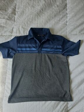 Travis Mathew Navy Blue Polo Shirt